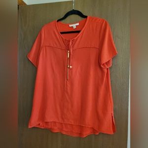 Michael Kors orange top